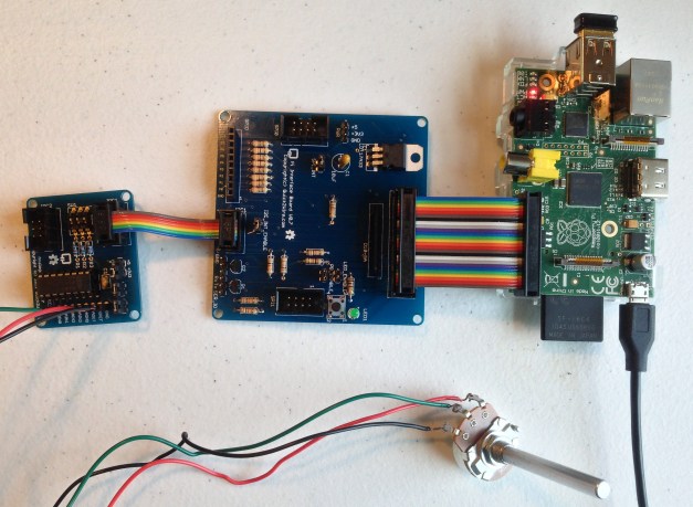 RPi with Quick2Wire interface and analogue boads